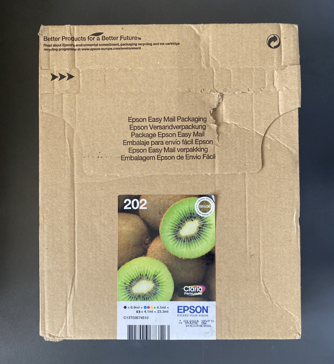 Genuine Epson Ink Multipack - 202 / XP-6000 6005 6100 (INC VAT) BOXED
