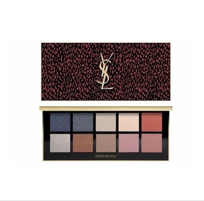 YSL Christmas Limited Edition Palette Dress Me Wild Eyeshadow 10 colors Italy