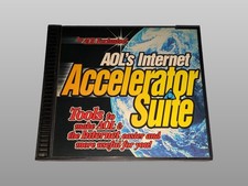 AOL Internet Accelerator Suite CD-ROM Internet Software for Windows 95/3.1 Used