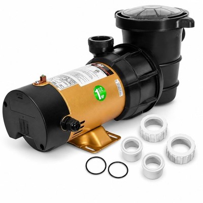 Pump 2 Speed Variable 1.5 HP High Flow Above Ground XtremepowerUS Pool