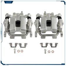 Set 2 Rear Brake Caliper W Bracket For Nissan Murano Pathfinder Infiniti Qx60 Set 2 Rear Brake Caliper W Bracket For Nissan Murano Pathfinder Infiniti Qx60