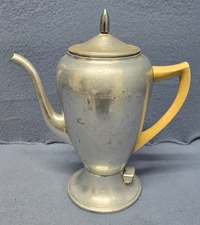 Vintage Coffee Mirro-Matic Percolator 9 Cup Electric Works 0104 Retro