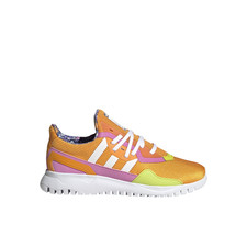 adidas Originals Flex Lace Up Youth Girls Orange Sneakers Casual Shoes GZ3600