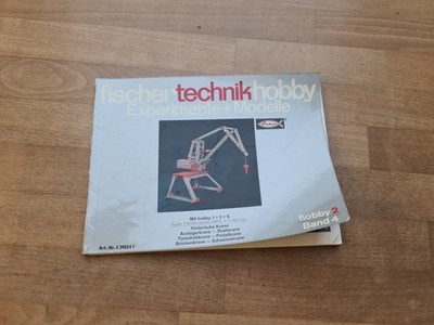 fischertechnik hobby Experimente + Modelle hobby2 Band4 Sonderpreis 39524