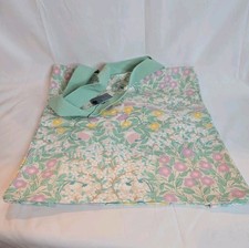 Multicolor Floral Print 100 Cotton Large Reusable Tote Bag