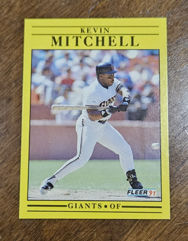 1991 Fleer - Kevin Mitchell #267