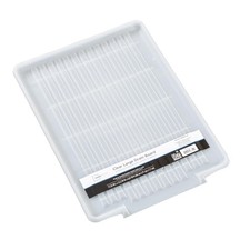 Large Clear Plastic Dish Drying Rack Drain Board Sink Countertop Drainer Tray