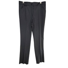 Dolce & Gabbana Virgin Wool Dress Pant IT 46 US 12 Charcoal Gray Trousers Luxury