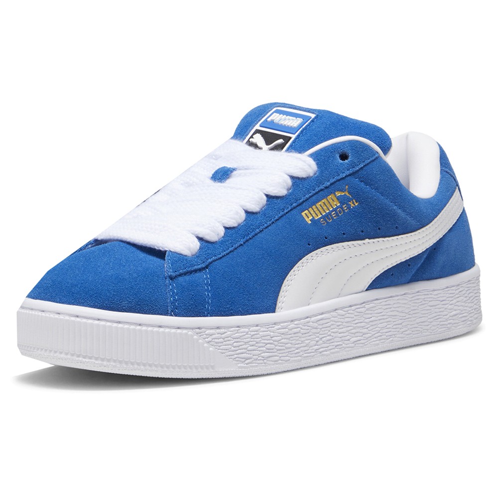 Men 5 Puma Suede XL Suede Blue Trainers Amazon.com | PUMA Mens Suede XL Hairy Lace Up Sneakers Shoes  main image 3