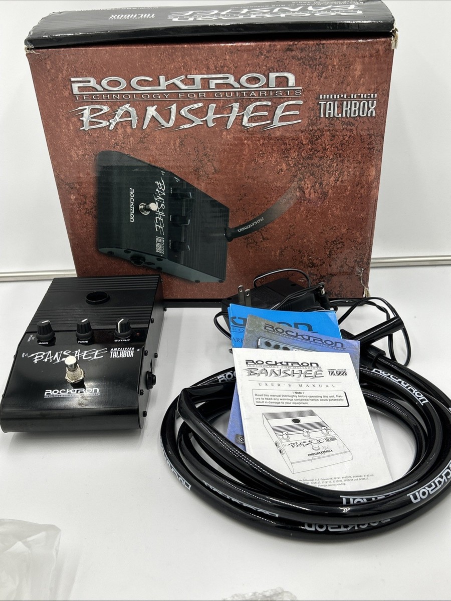 ギター ROCKTRON BANSHEE Amplified Talkbox Banshee 2 Talk Box - Rocktron - Technology for Guitarists