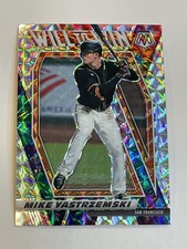 2021 Panini Mosaic Baseball Will to Win Mosaic - Mike Yastrzemski - Giants