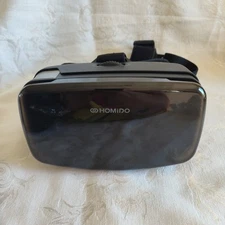 Homido V2 Black Gyroscope Lens Adjustment Smartphone VR Headset New In Case
