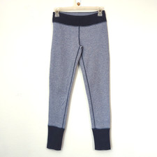 Ivivva size 12 Kids Lululemon Leggings Heathered Blue Contrast