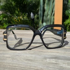 Vintage Cazal 623 W Germany Size 57 Rare Hip Hop Sunglasses Mod Black Frames