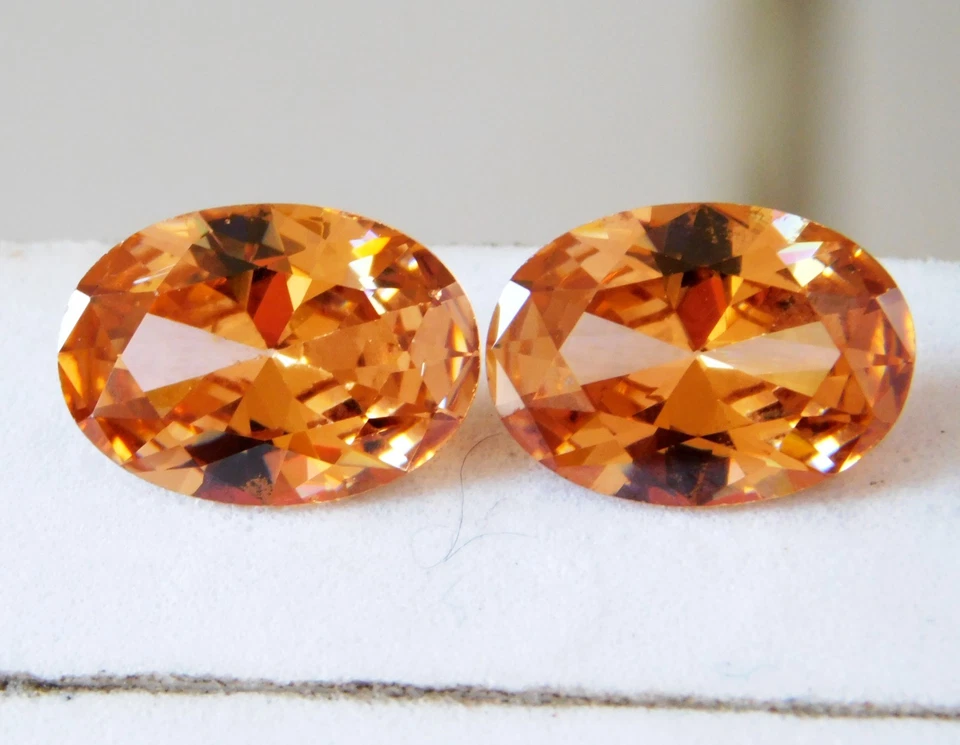 Certified Natural Cambodian Zircon 14x10mm Stunning Oval Cut Loose Gemstone - Image 3 of 4