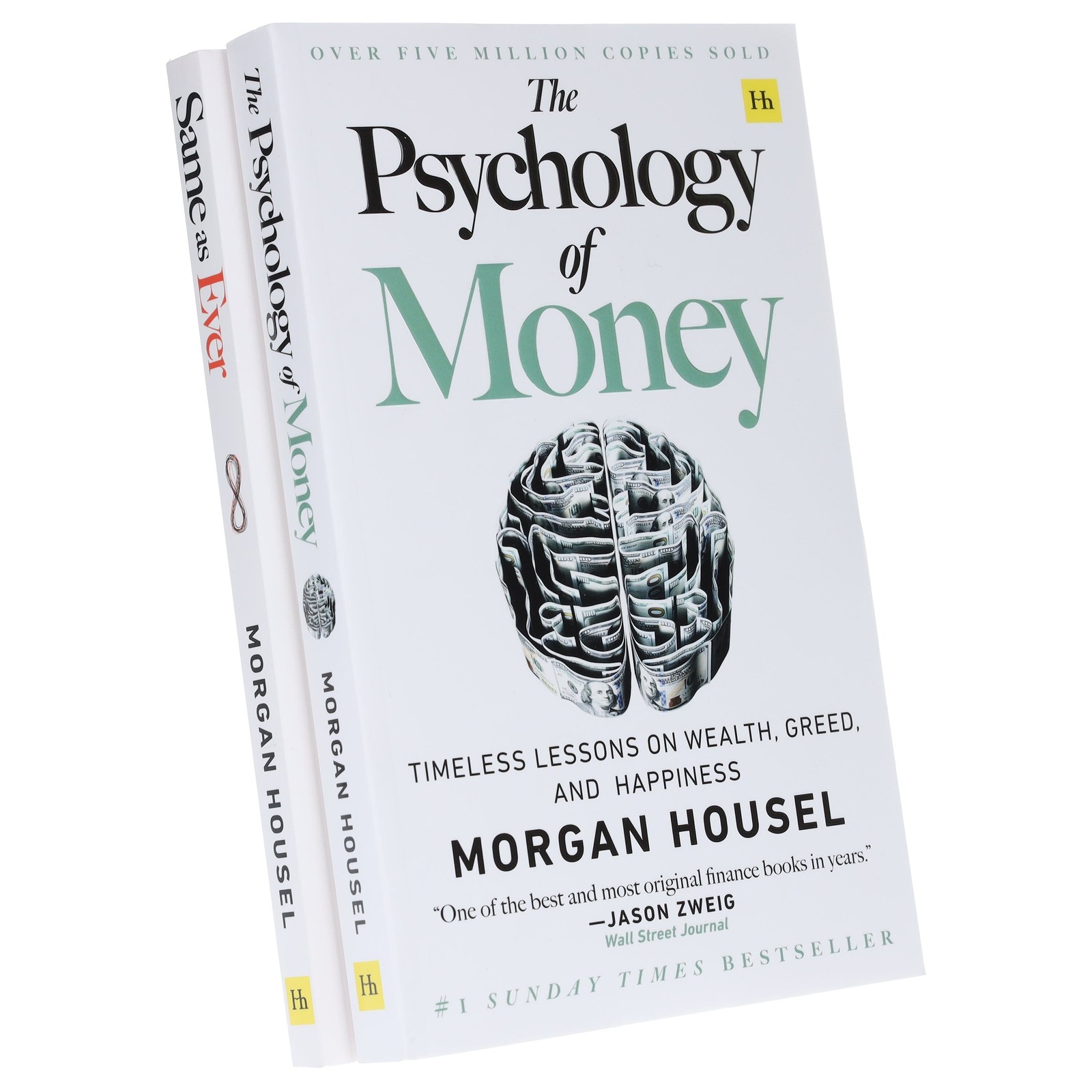 Same as Ever & The Psychology Of Money by Morgan Housel 2 Books - Non Fiction-PB