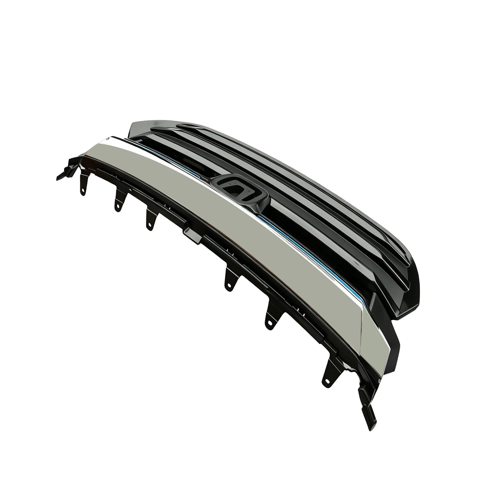 Front Upper Bumper Grille with Chrome Molding For 2019-2022 Honda Insight image 6