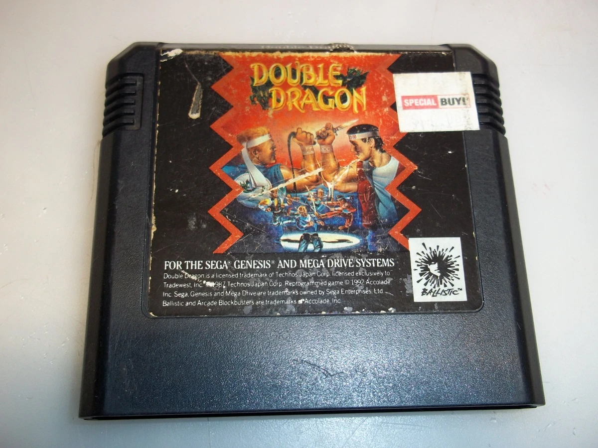 Sega Genesis 1992 Released Video Games Double Dragon for sale | eBay