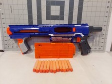 NERF Rampage N-Strike Elite w/ 1 Clip  12 Darts Tested Working