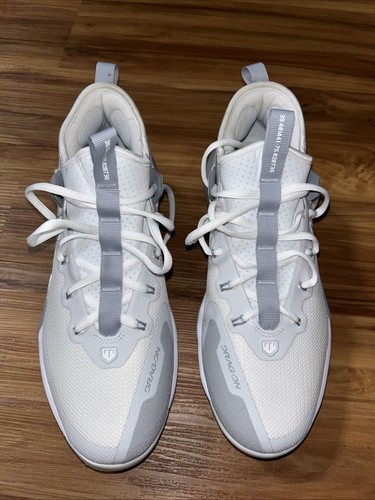 Scarpe da baseball Nike Force Zoom Trout 9 Elite bianche FB2906-100 da uomo taglia 9,5 NUOVE - Foto 2 di 3