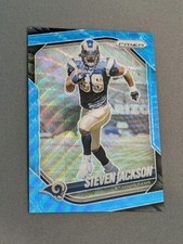 2025 Panini Prizm - Steven Jackson Blue Wave 055/230 - Rams