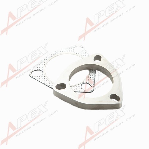 2.75" 3-Bolt 304 Stainless Steel Exhaust Downpipe Flange + Exhaust Gasket - Picture 4 of 4