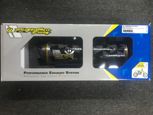 TWO BROTHERS CARBON FIBRE SLIP-ON Exhaust Fits SUZUKI RMZ250 2007 2008 2009 - Picture 3 of 5