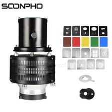 SOONPHO II Bowens Mount Focalize Conical Snoots Photo Optical Condenser Cylinder