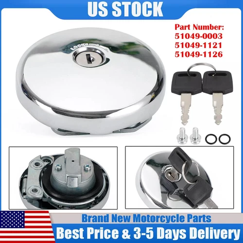 FUEL TANK CAP 51049-0003 FITS KAWASAKI VULCAN 500 800 1500 1600 1700 2000 W800T1