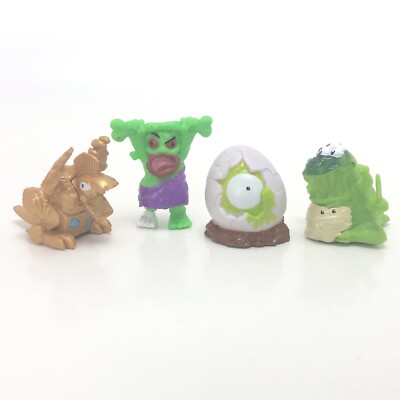 Zombie Caveman Egg Alien Zuru Smashers Mini Action Figures Lot Dino Ice Age Toys