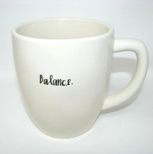 Artisan Collection By Magenta, Rae Dunn Tea/Coffee Mug/Cup “BALANCE” small type