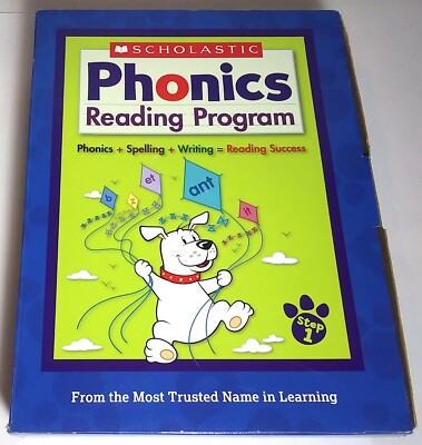 Scholastic Phonics Reading Program Step 1 (Partial) - Workbooks 2-4, 4 Audio CDs