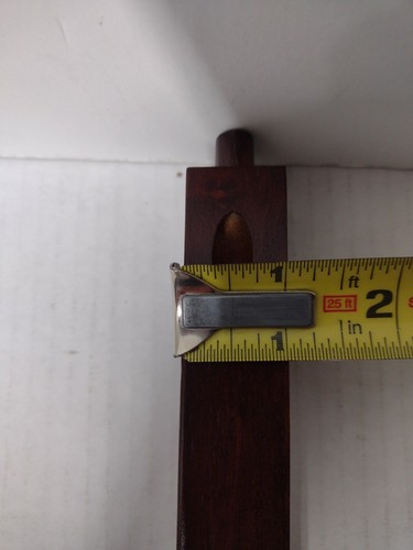 REPLACEMENT FRONT CHAIR FOOT REST ONLY* Linon Monaco Counter Bar Stool Espresso - Picture 8 of 11