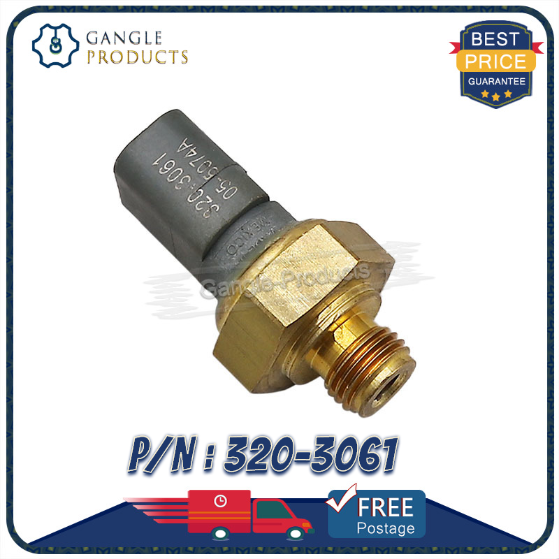 320-3061 Oil Fuel Pressure Sensor Fuel Rail Sensor For Caterpillar | eBay