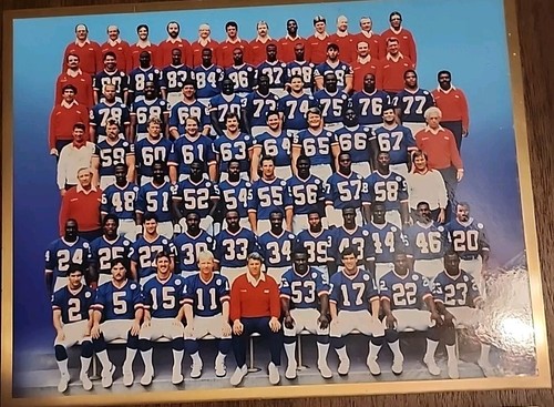 💥 Vintage New York Giants Super Bowl XXI 1986 Champions Plaque💥 - Picture 3 of 4