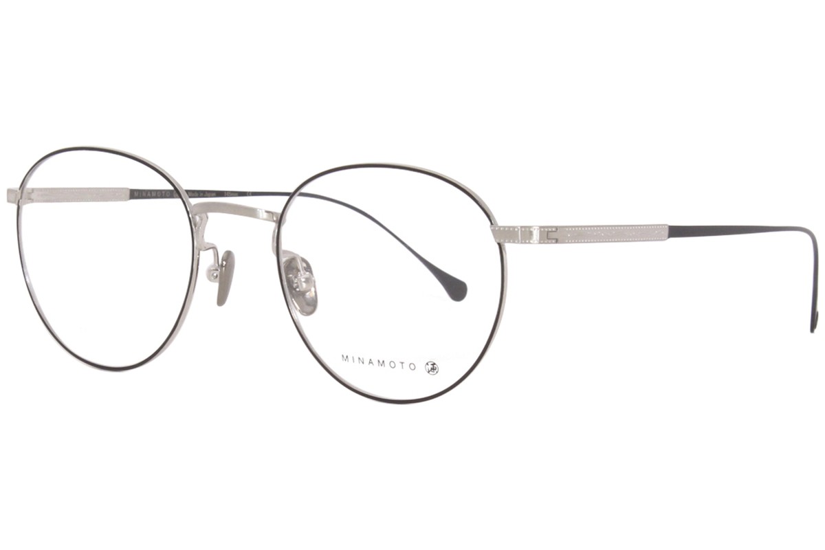 たまみ　1001 Minamoto MN31006 WP Titanium Eyeglasses Frame White Full Rim