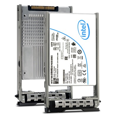 Intel P4510 8TB PCIe Gen3 x4 NVMe Enterprise SSD in a G12/13 Tray 