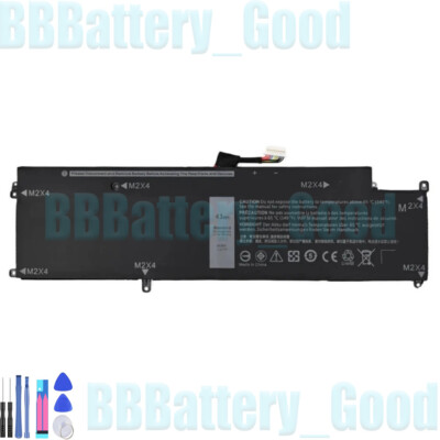 P63NY Battery For Dell Latitude XPS 13 7370 7370 N3KPR 4H34M 04H34M XCNR3