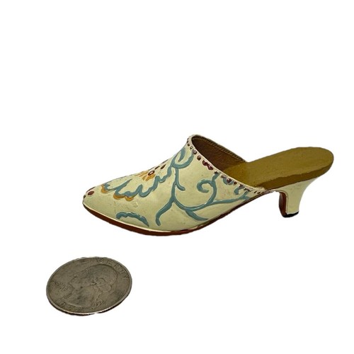 Miniature Ceramic High Heel Shoe Figurine