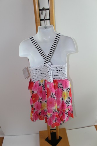 Nannette Girls Size 5 Floral Dress Outfit NWT NEW Sundress - Picture 3 of 3