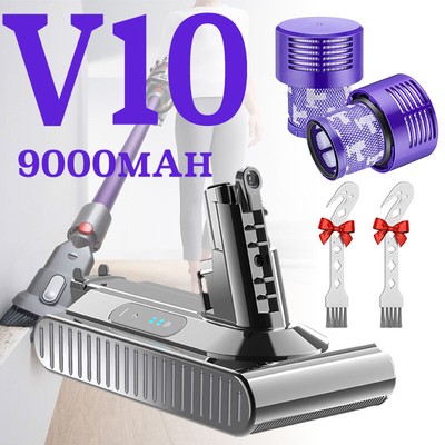 9000mAh Für Dyson V10 Akku Absolute SV12 Animal Motörhead Cyclone Pro 6AH/Filter