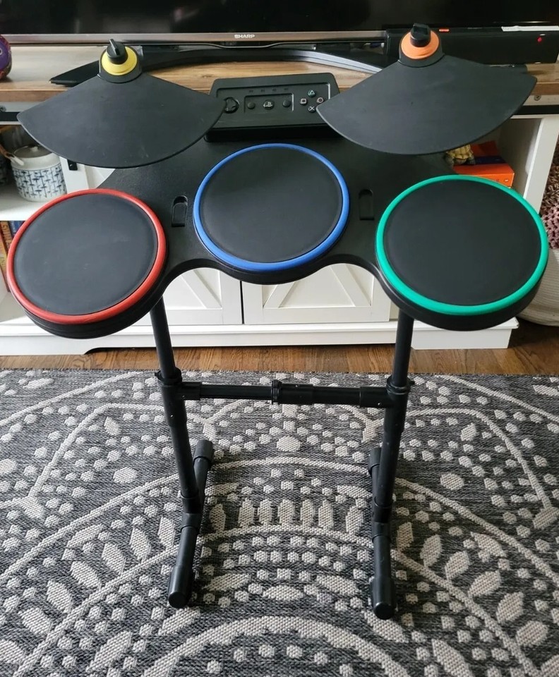 Playstation 3 PS3 Guitar Hero World Tour Drums As Is for parts eBay