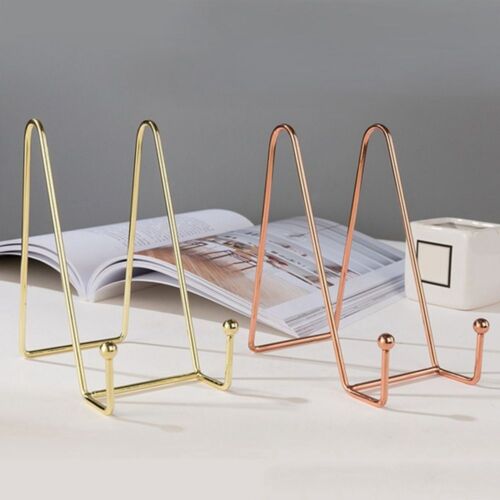 Plate Display Stand Picture Easel Pictures Metal Plate Stands Holder Display - Picture 3 of 11