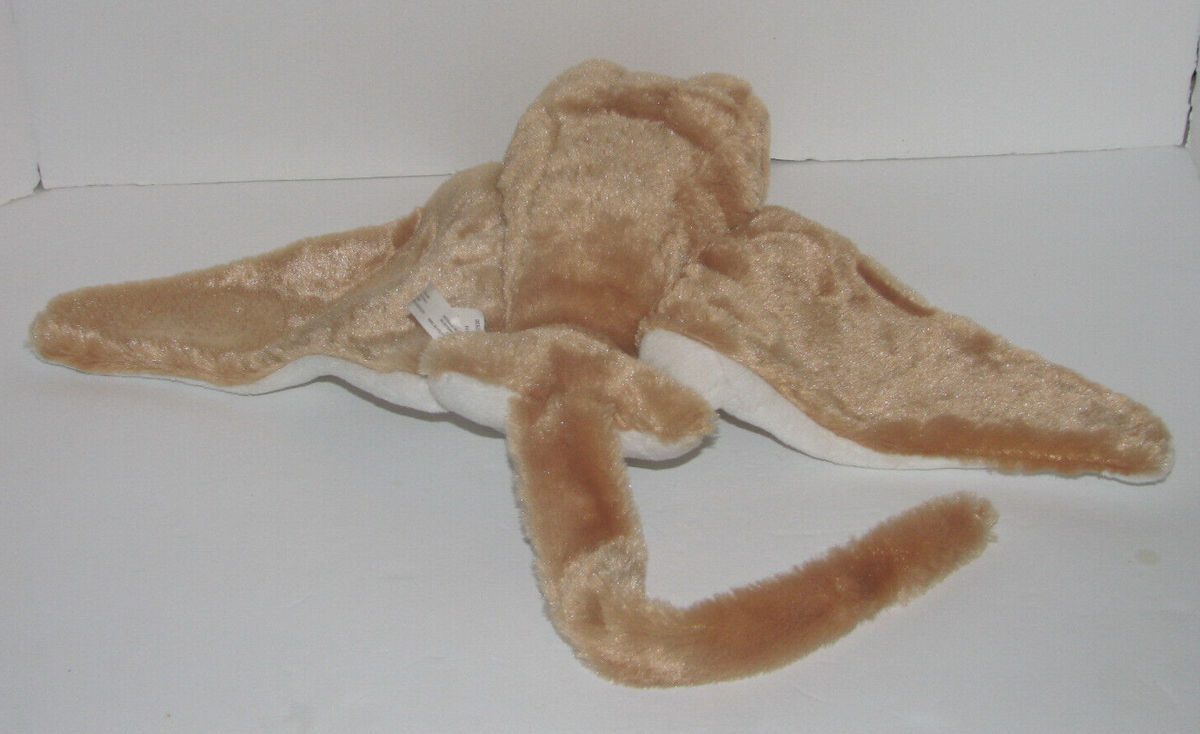 The Petting Zoo Stingray Stuffed Animal - Realistic Ocean Plush Toy With 11 Inch Wingspan