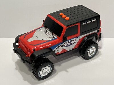 Toy State Road Rippers Jeep Wrangler Rubicon Red, NICE