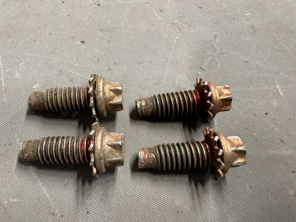 Ford Mustang Galaxie 1969 1970 asiento pernos de oruga canastilla Fairlane Torino Parklane Foto 4 de 4