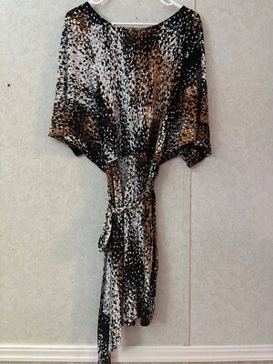 Suri Chin Women's Scoop Neck Batwing Sleeve Gold,Black &White Sheath Dress 10 | eBay Suri Chin Women's Scoop Neck Batwing Sleeve Gold,Black &White Sheath Dress 10 | eBay