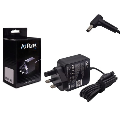 Für Asus ZenBook UX410U 45W Laptop Notebook Ladegerät Adapter Netzteil UK