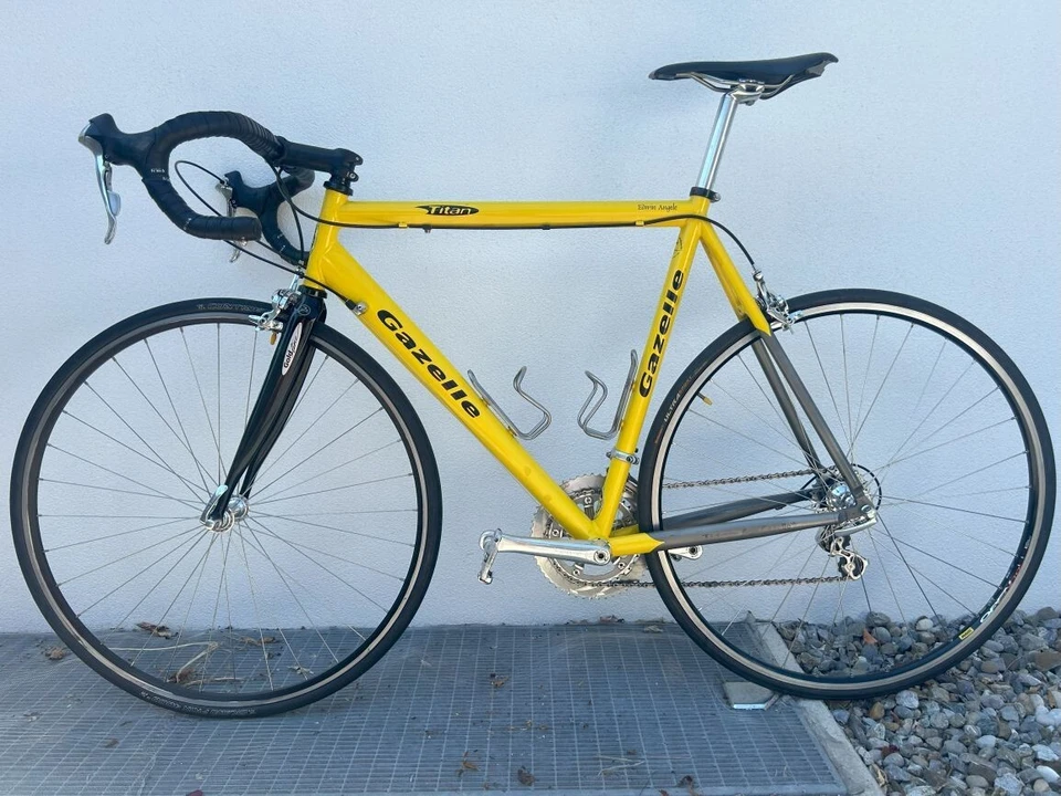 Rennrad Gazelle, Titan-Jubiläumsrahmen, absolute Rarität, RH 56, Dura Ace - Bild 2 von 4