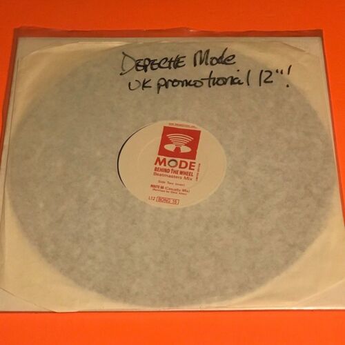 DEPECHE MODE BEHIND THE WHEEL UK PROMO 12 L12 BONG 15 - Picture 1 of 1